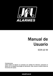 JFL Alarmes ECR-10 W Manual De Usuario