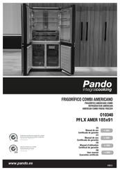 Pando PFLX AMER 185x91 Manual De Uso