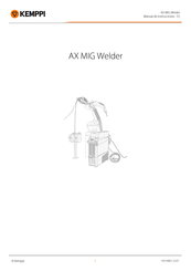 Kemppi AX MIG Welder Manual De Instrucciones