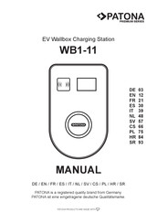 PATONA WB1-11 Manual