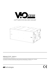 dBTechnologies VIO S218F Manual Del Usuario