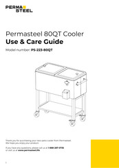 PERMASTEEL PS-223-80QT Guía De Uso Y Cuidado
