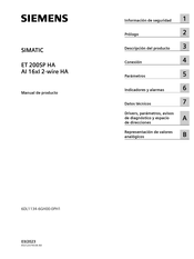 Siemens 6DL1134-6GH00-0PH1 Manual De Producto