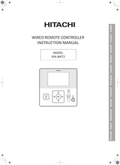 Hitachi SPX-WKT2 Manual Del Usuario