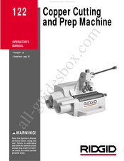RIDGID 122 Manual Del Operador