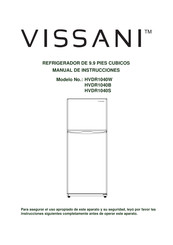 Vissani HVDR1040W Manual De Instrucciones