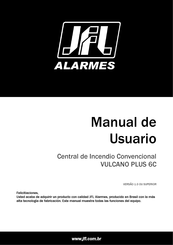 JFL Alarmes VULCANO PLUS 6C Manual De Usuario