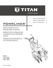 Titan PowrLiner Airless 0290052 Manual De Mantenimiento