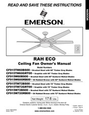 Emerson CF915W72BS00 Manual