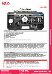 BGS technic 8681 Manual De Instrucciones