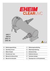 EHEIM CLEAR UVC-11 Manual De Instrucciones