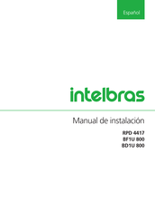 Intelbras BD1U 800 Manual De Instalación