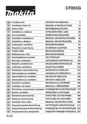 Makita CF003G Manual De Instrucciones