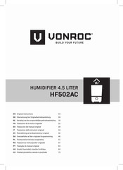 VONROC HF502AC Traducción Del Manual Original