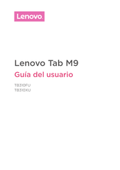 Lenovo Tab M9 Guia Del Usuario