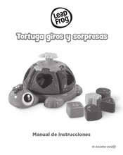 LeapFrog Tortuga giros y sorpresas Manual De Instrucciones