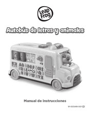 LeapFrog Autobus de letras y animales Manual De Instrucciones