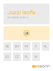 osann Jazzi Isofix Manual De Instrucciones