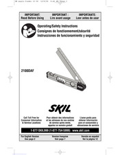 Skil 2100DAF Instrucciones De Funcionamiento Y Seguridad