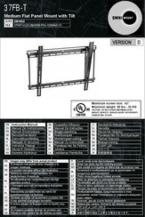 Omnimount OM10058 Manual De Instrucciones