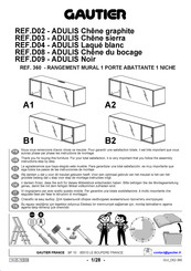 Gautier ADULIS 360 Manual Del Usuario