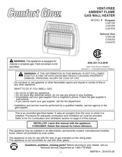 Comfort Glow CGN253 Manual Del Usuario