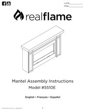 RealFlame 5510E Instrucciones De Montaje