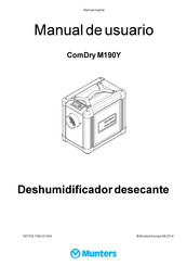 Munters ComDry M190Y Manual De Usuario