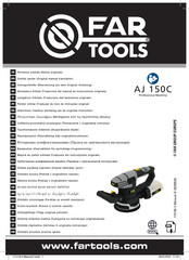 Far Tools AJ 150C Traduccion Del Manual De Instrucciones Originale