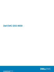 Dell EMC DSS 9630 Manual Del Usuario