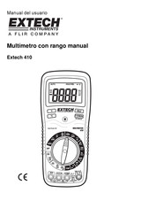 flir EXTECH 401 Manual Del Usuario