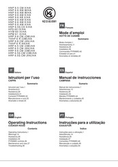 Hotpoint Ariston HNP 6.6 AM W/HA Instrucciones De Montaje