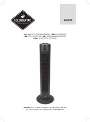 COLUMBIA VAC WKC20 Manual De Instrucciones