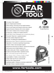 Far Tools JS 380B Traduccion Del Manual De Instrucciones Originale