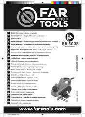 Far Tools RB 600B Traduccion Del Manual De Instrucciones Originale