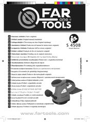 Far Tools S 450B Traduccion Del Manual De Instrucciones Originale