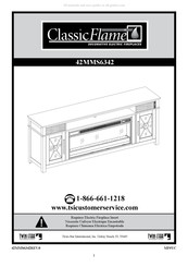 Twin-Star International ClassicFlame 42MMS6342 Instrucciones De Montaje