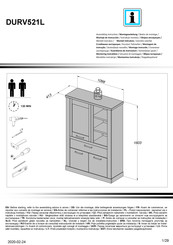 Forte DURO DURV521L Instrucciones De Montaje