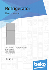 Beko RDNE455K20ZX Manual Del Usuario