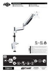 ricoo TS9111 Instrucciones De Montaje