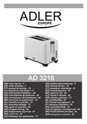 Adler europe AD 3216 Manual De Uso