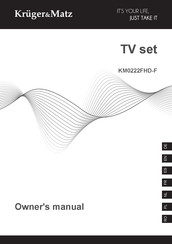 Krüger & Matz KM0222FHD-F Manual Del Propietário