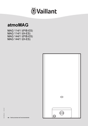 Vaillant atmoMAG MAG 114/1 H-ES Instrucciones De Funcionamiento