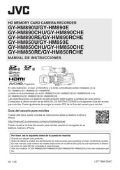 JVC GY-HM890RCHE Manual De Instrucciones