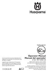 Husqvarna 967 929801-00 Manual Del Operador