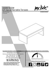 Ameriwood HOME Mr. Kate 3308919COM Instrucciones De Montaje