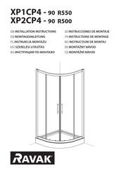 RAVAK XP1CP4-90 Instrucciones De Montaje