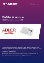 Adler europe AD 3161 Instrucciones De Uso