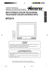 memorex MT-2274 Manual De Instrucciones