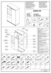 Dedeman AMOS VN Instrucciones De Montaje